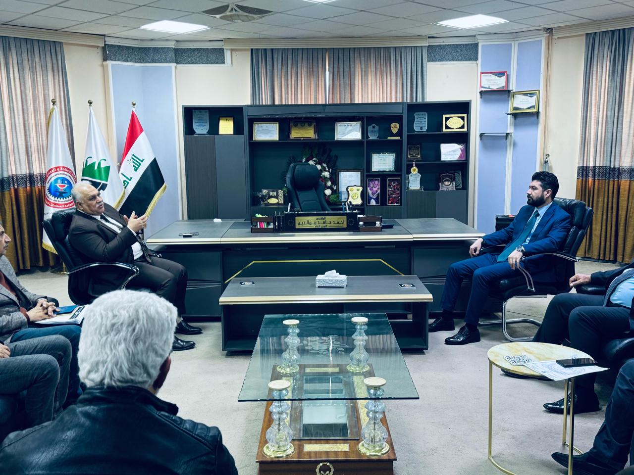 د. بڕیار ڕەشید سەردانی کۆمپانیای گشتی پۆڵا دەکات بۆ تاوتوێکردنی گرفتەکان