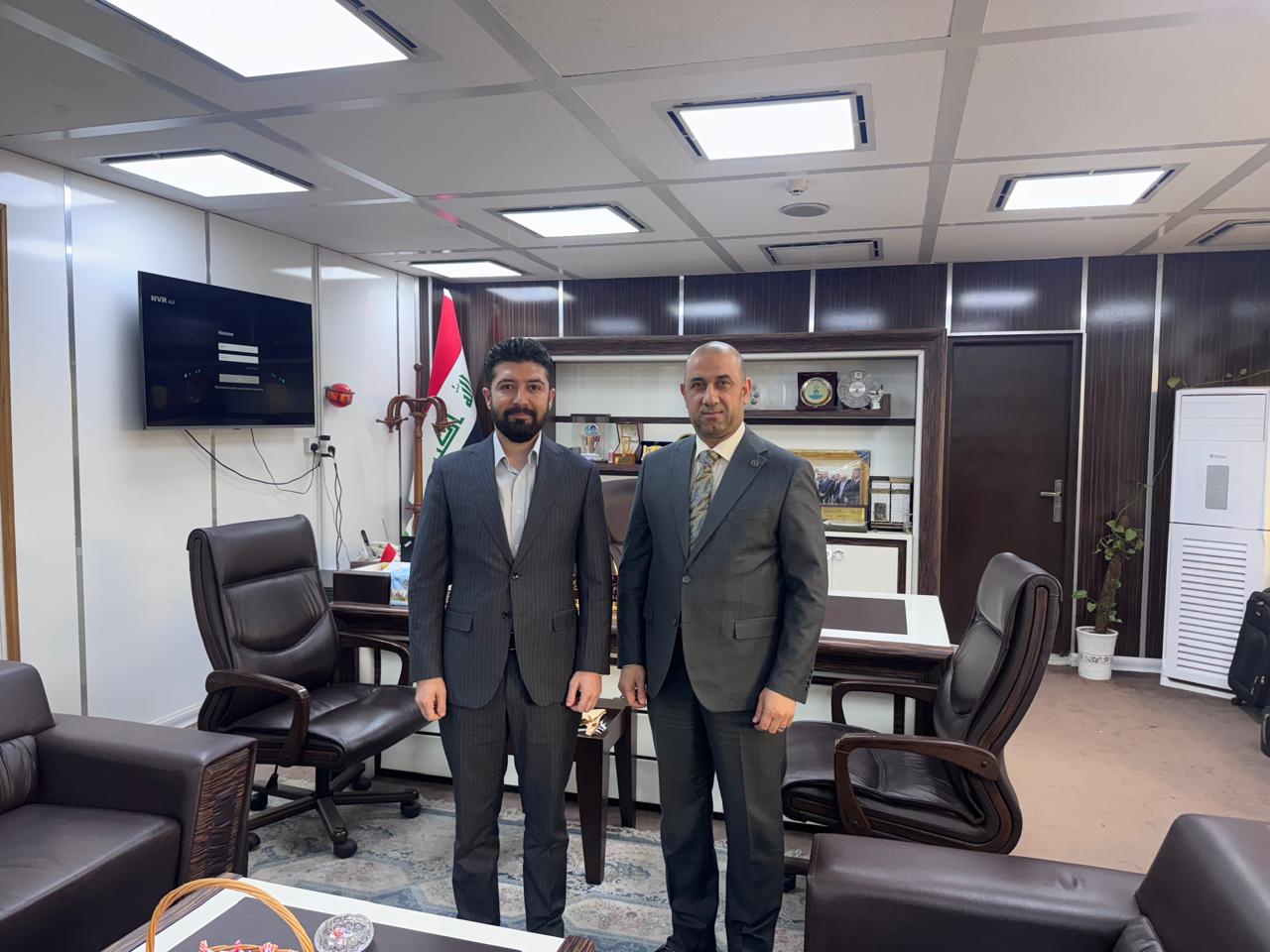 د.بڕیار ڕەشید سەردانی وەزارەتی نەوت دەکات